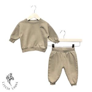 ⭐️ 5/$30 The Littlest Kids Matching Set size 6-12 Months